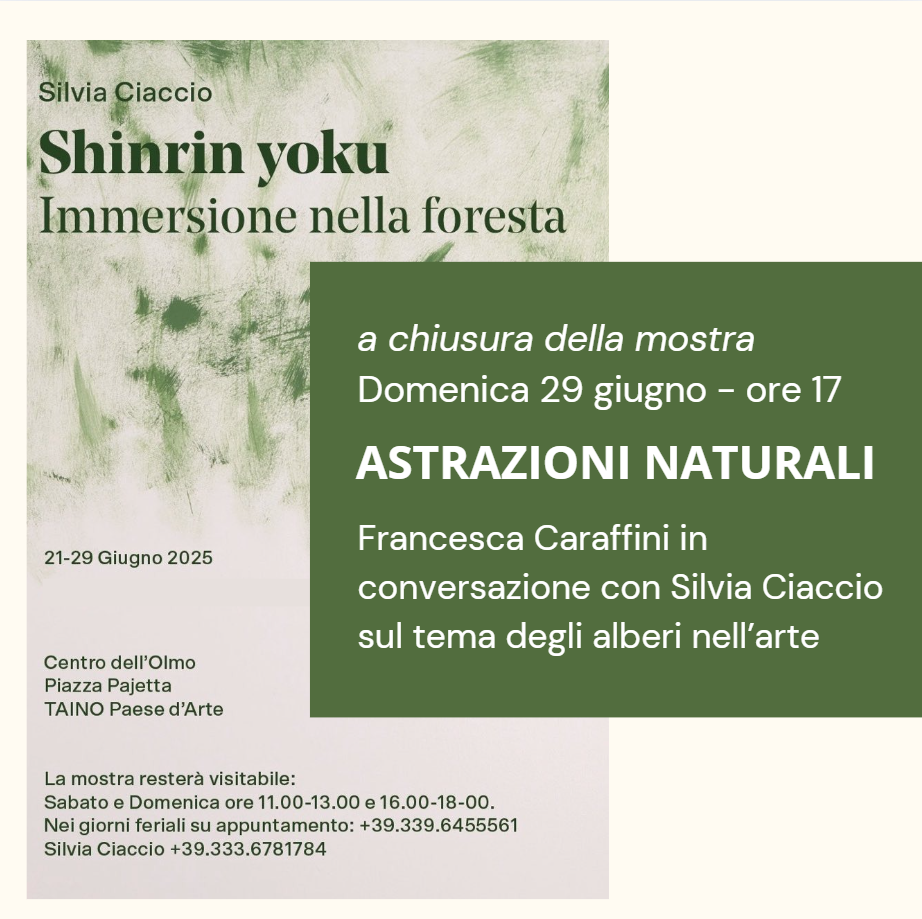 Francesca Caraffini in conversazione con Silvia Ciaccio